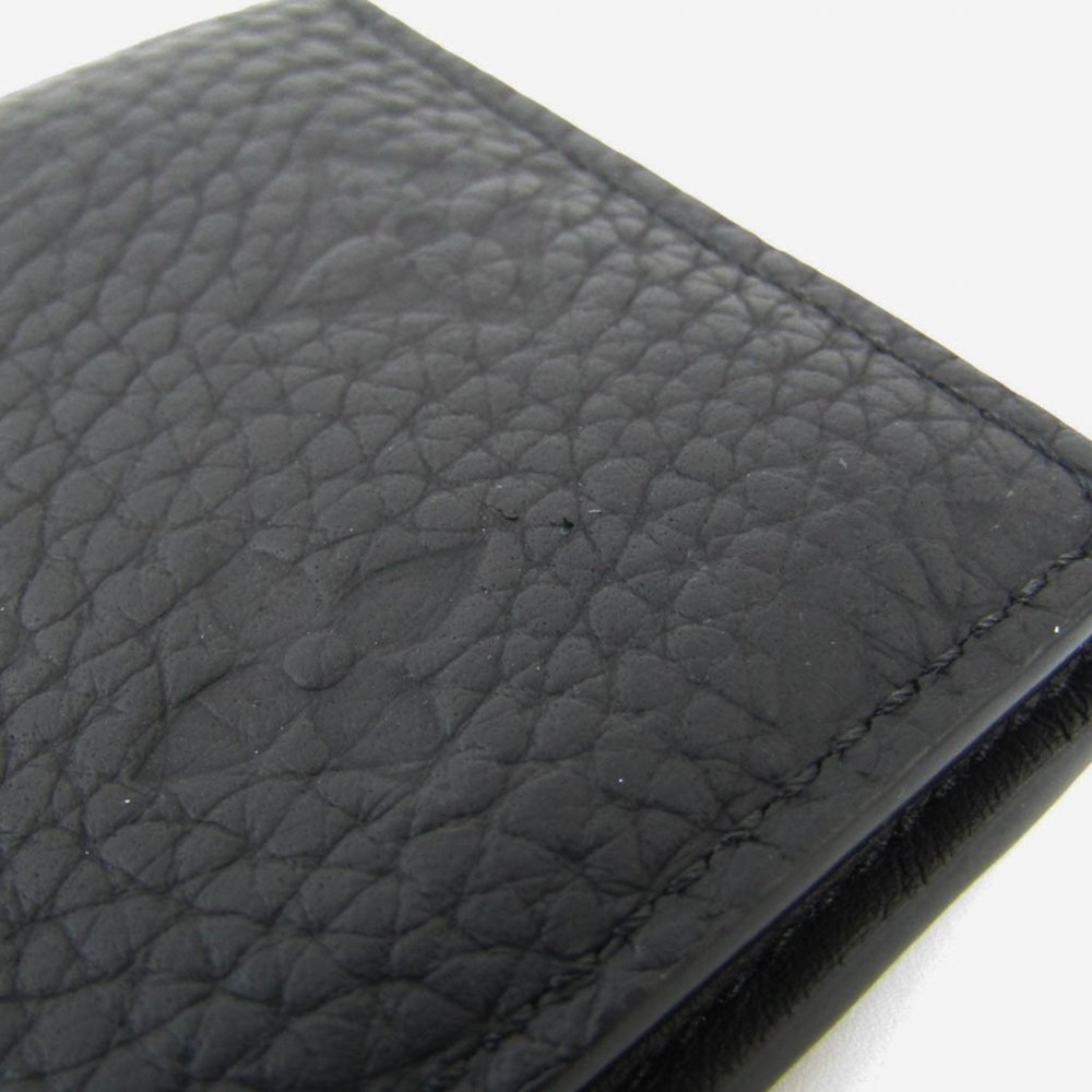 Louis Vuitton Taurillon Organizer De Poche M69044 Leather Card Case Noir - Picture 4 of 9